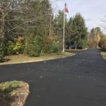 Paved Asphalt Driveway