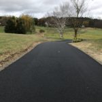 Paved Asphalt Driveway