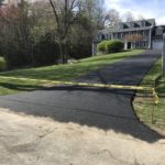 Paved Asphalt Driveway