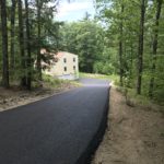 Paved Asphalt Driveway