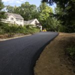 Paved Asphalt Driveway